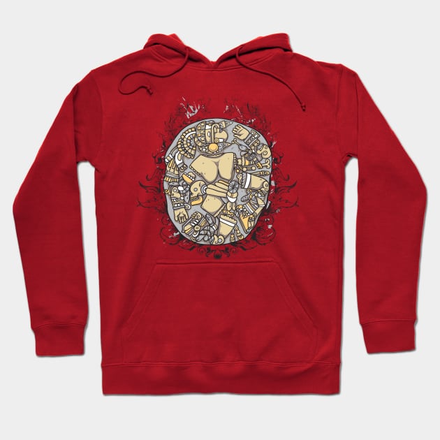 Mayan Pinup Hoodie by Verboten